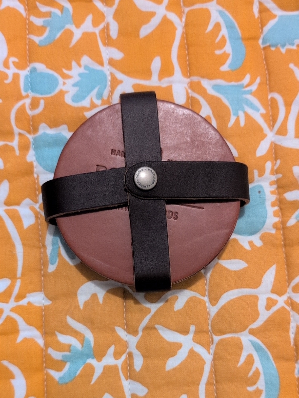 Portland Leather Goods 6 Piece Coasters